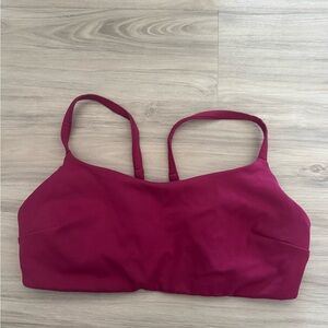 Lululemon Athletica Wunder Train Strappy Racer Bra